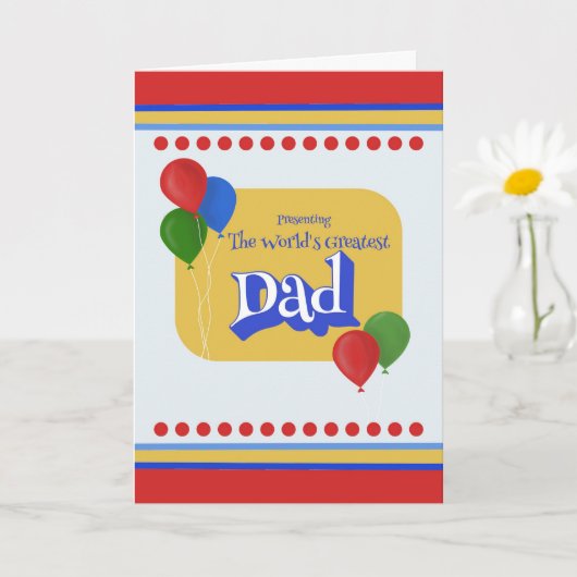 Papa Vaderdag presenteert de Grootste Papa ter Wer Kaart (Kleine Plant)