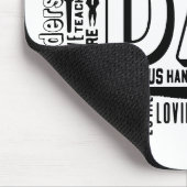 Papa Vaderdag Vader Verjaardag Papa Dada Popa Muismat (Hoek)