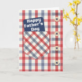 Papa, Vaderdag wenskaart, Happy Vader's Kaart (Gele Bloem)