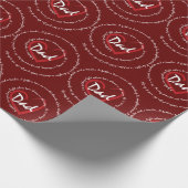 Papa - vaders cadeaupapier (Hoek)