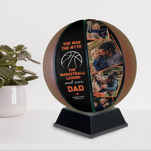 Papa Vaders Dag 4 Foto Keepsake Basketbal
