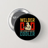 Papa Vaders Dag Cool Lassen Papa Opa Mannen Ronde Button 5,7 Cm (Voorkant /achterkant)