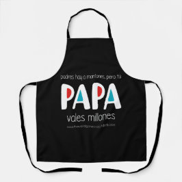 Papa vales millones schort