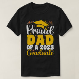 Papa van 2023 Afstuderen grappig Afstuderen T-shirt