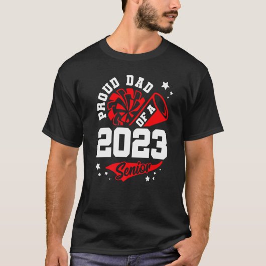 Papa van 2023 Afstuderen pa van hoge kwaliteit Pa T-shirt (Voorkant)