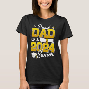 Papa van 2024 Afstuderen papa 2024 1 T-shirt