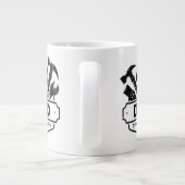 Papa van alle beroepen -  Mannen Handyman Tools   Grote Koffiekop (Achterkant)