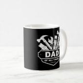 Papa van alle beroepen -  Mannen Handyman Tools   Koffiemok (Voorkant rechts)