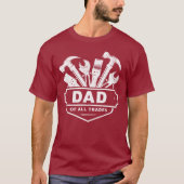 Papa van alle beroepen -  Mannen Handyman Tools   T-shirt (Voorkant)