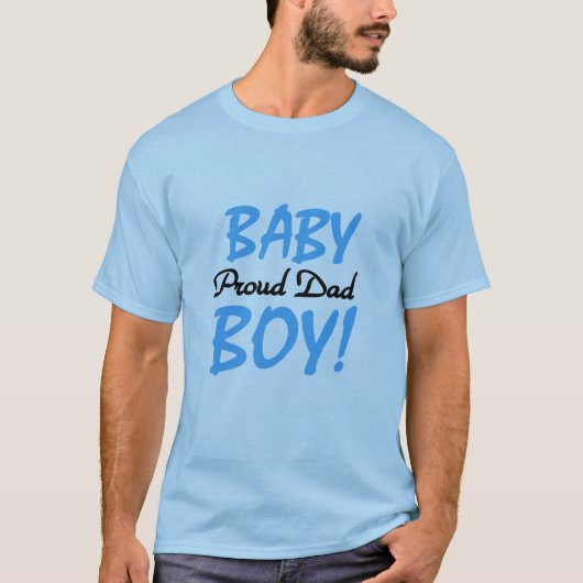 Papa van Baby Boy Tshirts en Gifts (Voorkant)