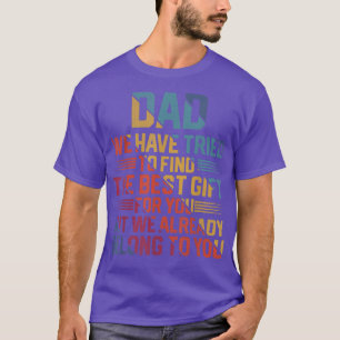 Papa van Daughter Son Wife voor papa  Fathe T-shirt