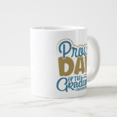 Papa van de Afstuderen Grote Koffiekop (Voorkant rechts)