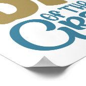 Papa van de Afstuderen Poster (Hoek)