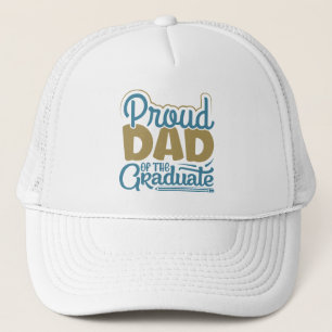Papa van de Afstuderen Trucker Pet