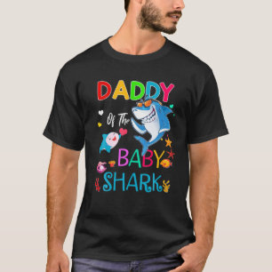 Papa van de Baby haaienjongen, meisje, Kinderen D T-shirt