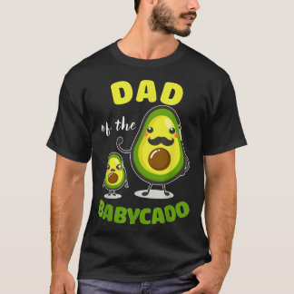 Papa van de Babycado avocado familie matching T-shirt