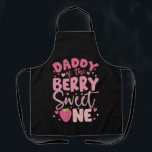 Papa van de bes Sweet One Aardbei Verjaardag Schort<br><div class="desc">Papa van de bes Sweet One Aardbei Eerste Verjaardag</div>