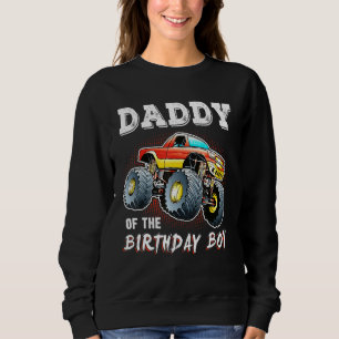 Papa van de Birthday Boy Monster Truck Birthday N Trui