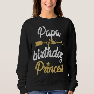 Papa van de Birthday Princess Girl Party Family Ma Trui