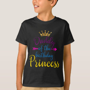 Papa van de Birthday prinses Matching Family T-shirt