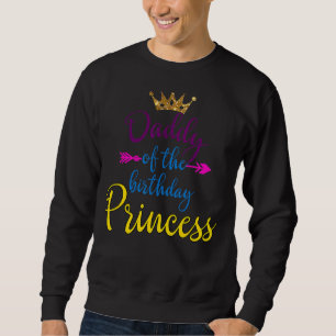 Papa van de Birthday prinses Matching Family Trui