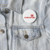 Papa van de brandweerman ronde button 5,7 cm (In situ)