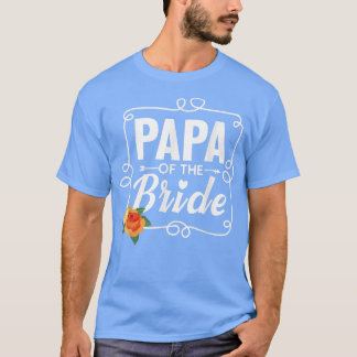 Papa van de Bride voor een vader T-shirt