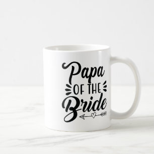 Papa van de bruid huwelijksfeest familie bruids Sh Koffiemok