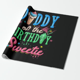 Papa van de dag Sweetie Ice Cream Sorbet Cadeaupapier