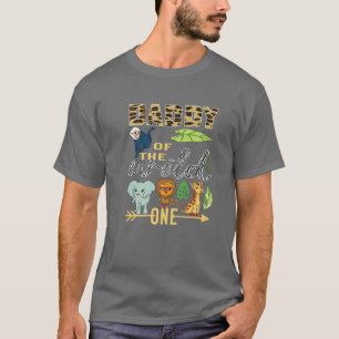 Papa van de dierentuin van de wilde dierentuin 1 S T-shirt