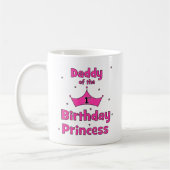 Papa van de eerste Birthday prinses. Koffiemok (Links)