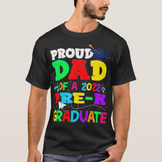 Papa van de groep van 2022 Afstuderen Vaderdag per T-shirt
