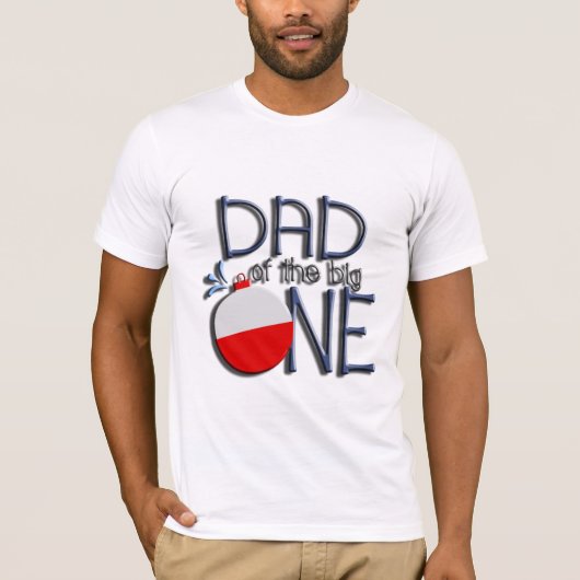 Papa van de grote. t-shirt (Voorkant)