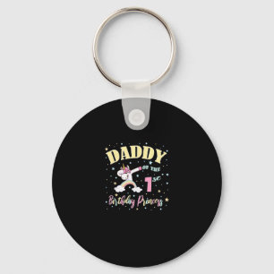 Papa van de jarige prinses - 1 jaar oud E Sleutelhanger