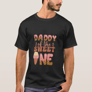 Papa van de lieve schat 1e verjaardag Ijsliefde T-shirt