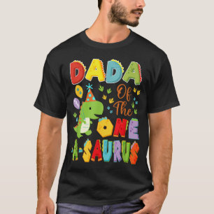 Papa van de One-A-Saurus 1e verjaardagsfeestje jon T-shirt