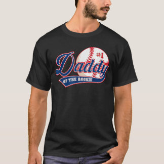 Papa van de Rookie van het jaar 1ste verjaardag Ba T-shirt