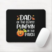 Papa van de schattigste pompoen in de patch Hallow Muismat (Met muis)