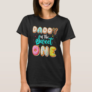 Papa van de Sweet One 1st Birthday Family Donut B T-shirt