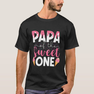 Papa van de Sweet One Ijsjes Familie Py T-shirt