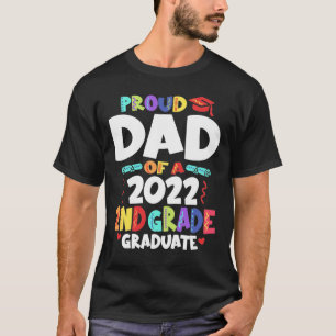 Papa van de tweede klas van 2022 Afstuderen T-shirt