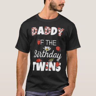 Papa van de tweetendaagse familie Ladybug T-shirt