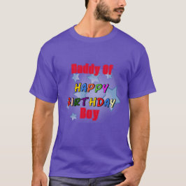 Papa van de Verjaardag Jongen T-shirt