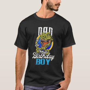 Papa van de verjaardag van Rex Boy die videogamer T-shirt