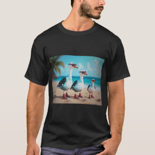 Papa van de verjaardag zeemeermin Matching familie T-shirt