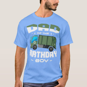 Papa van de verjaardagsjongen Garbage Trucks Fan G T-shirt