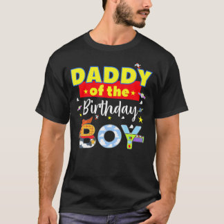 Papa van de Verjaardagsjongen Speelgoed Family Mat T-shirt
