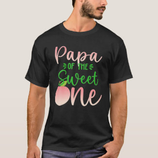 Papa van de vogelpest 1 peach t-shirt