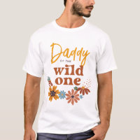 Papa van de Wild One | Wildflower Verjaardag