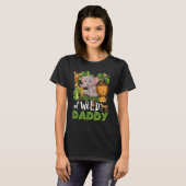 Papa van de wilde dierentuin Birthday Safari Oerwo T-shirt (Voorkant volledig)